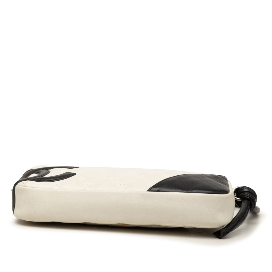 Chanel Matelassé Cuir d’agneau Cambon Ligne Pochette
