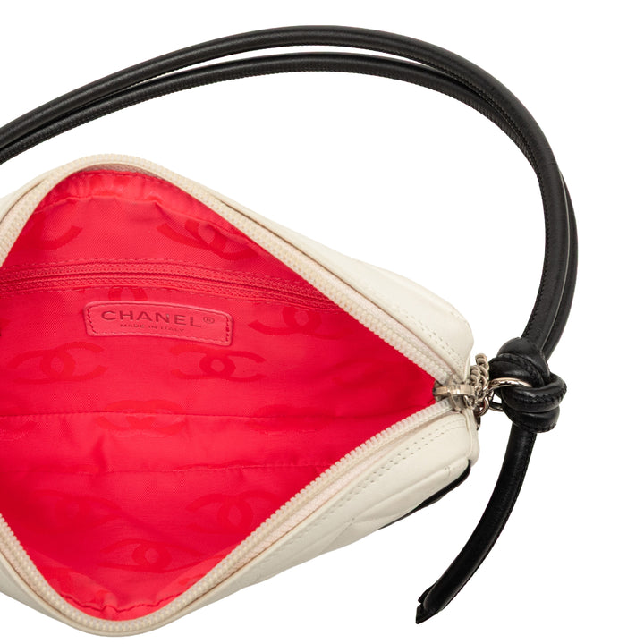 Chanel Matelassé Cuir d’agneau Cambon Ligne Pochette