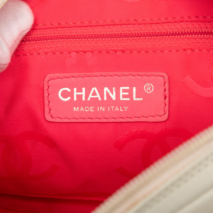 Chanel Matelassé Cuir d’agneau Cambon Ligne Pochette