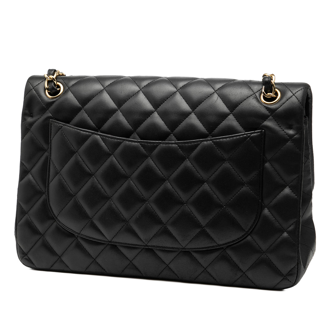 Chanel Jumbo Classic Cuir d’agneau Double rabat