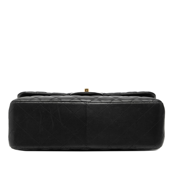 Chanel Jumbo Classic Cuir d’agneau Double rabat