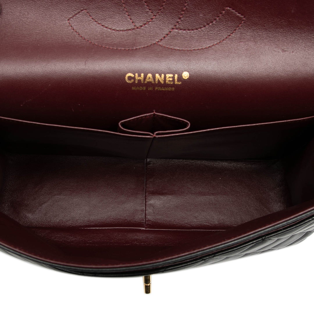 Chanel Jumbo Classic Cuir d’agneau Double rabat