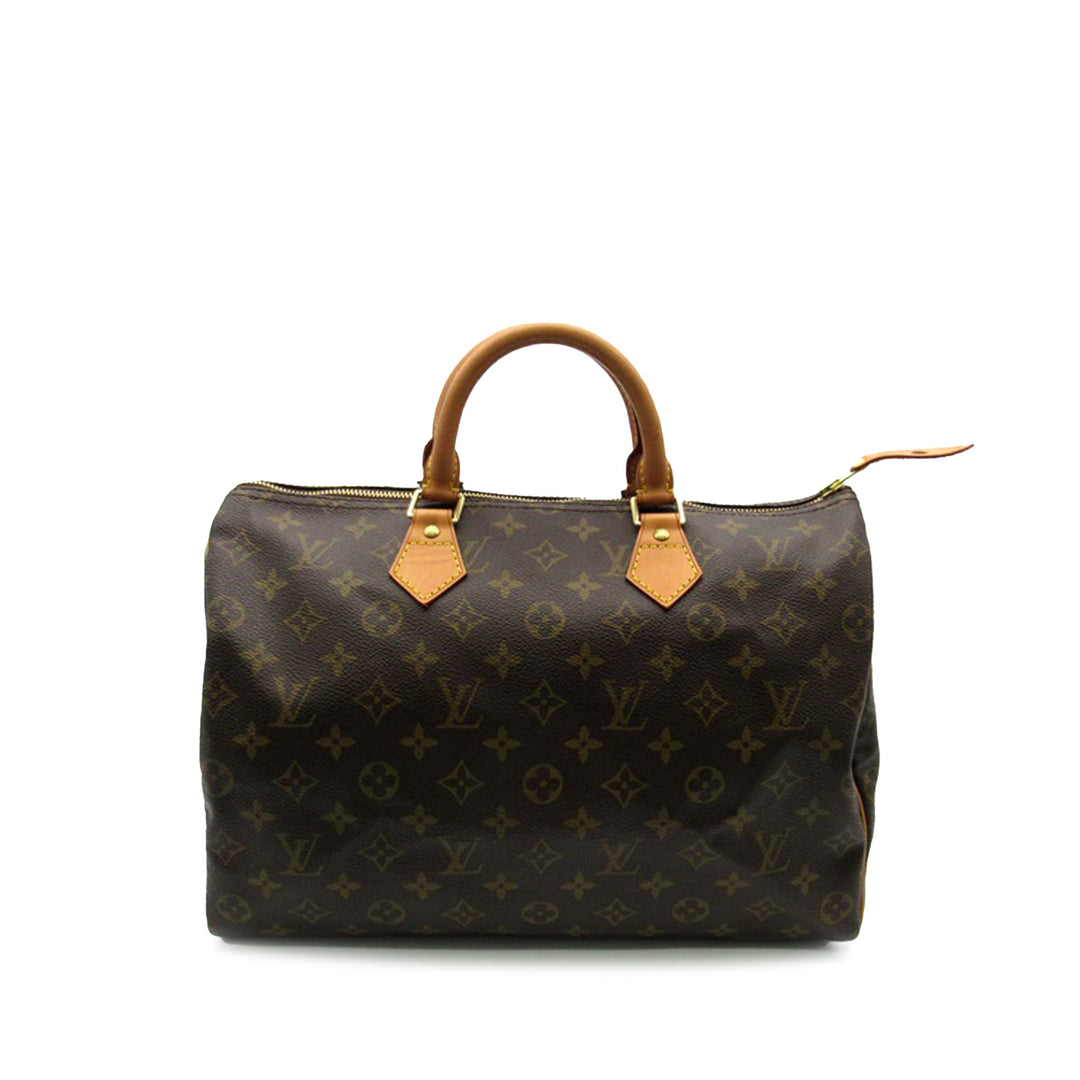 Louis Vuitton Monogram Speedy 35 Brown - GABY PARIS