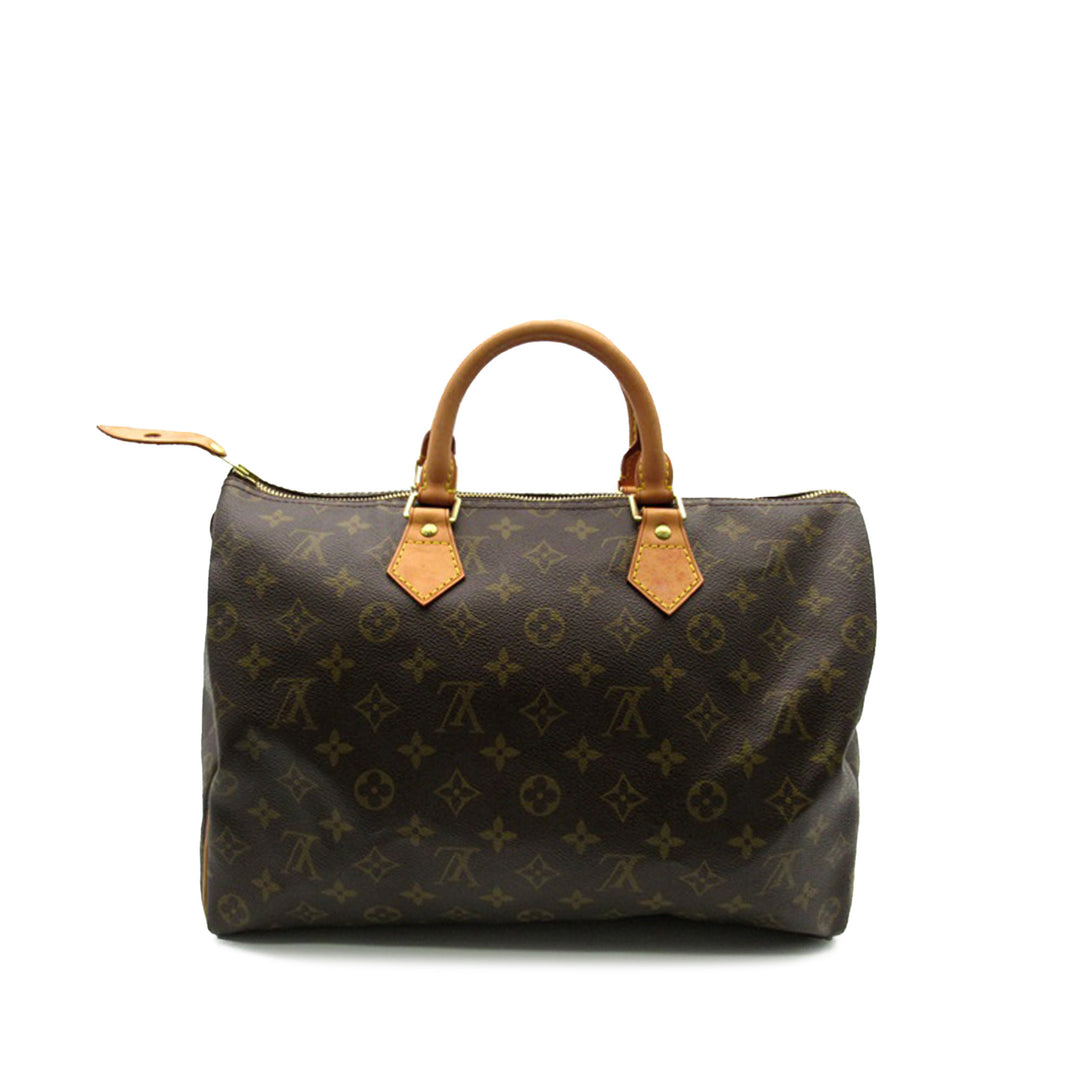 Louis Vuitton Monogram Speedy 35 Brown - GABY PARIS