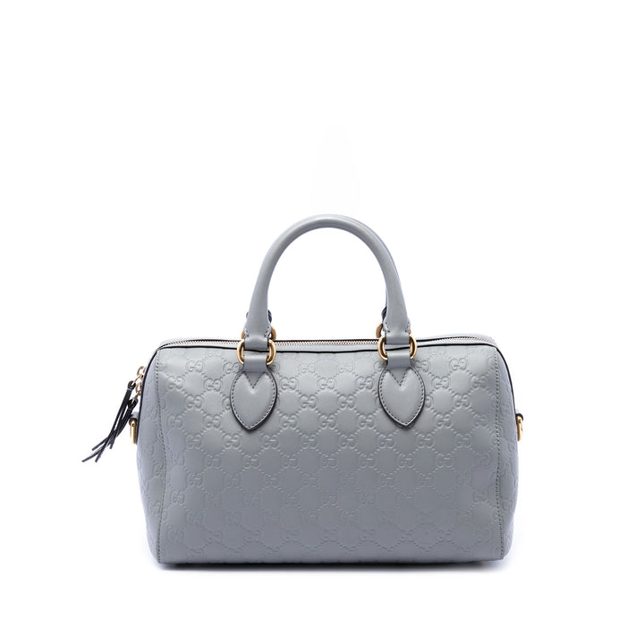 Guccissima Boston Sac Gris