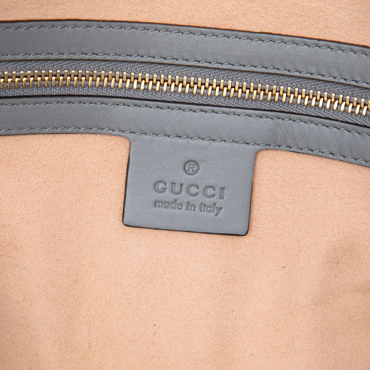 Guccissima Boston Sac Gris