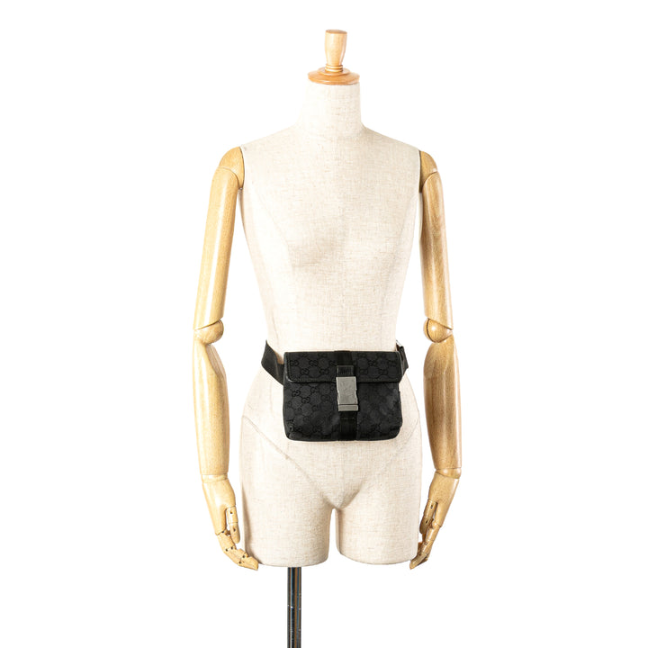 Gucci GG Toile Belt Bag Noir