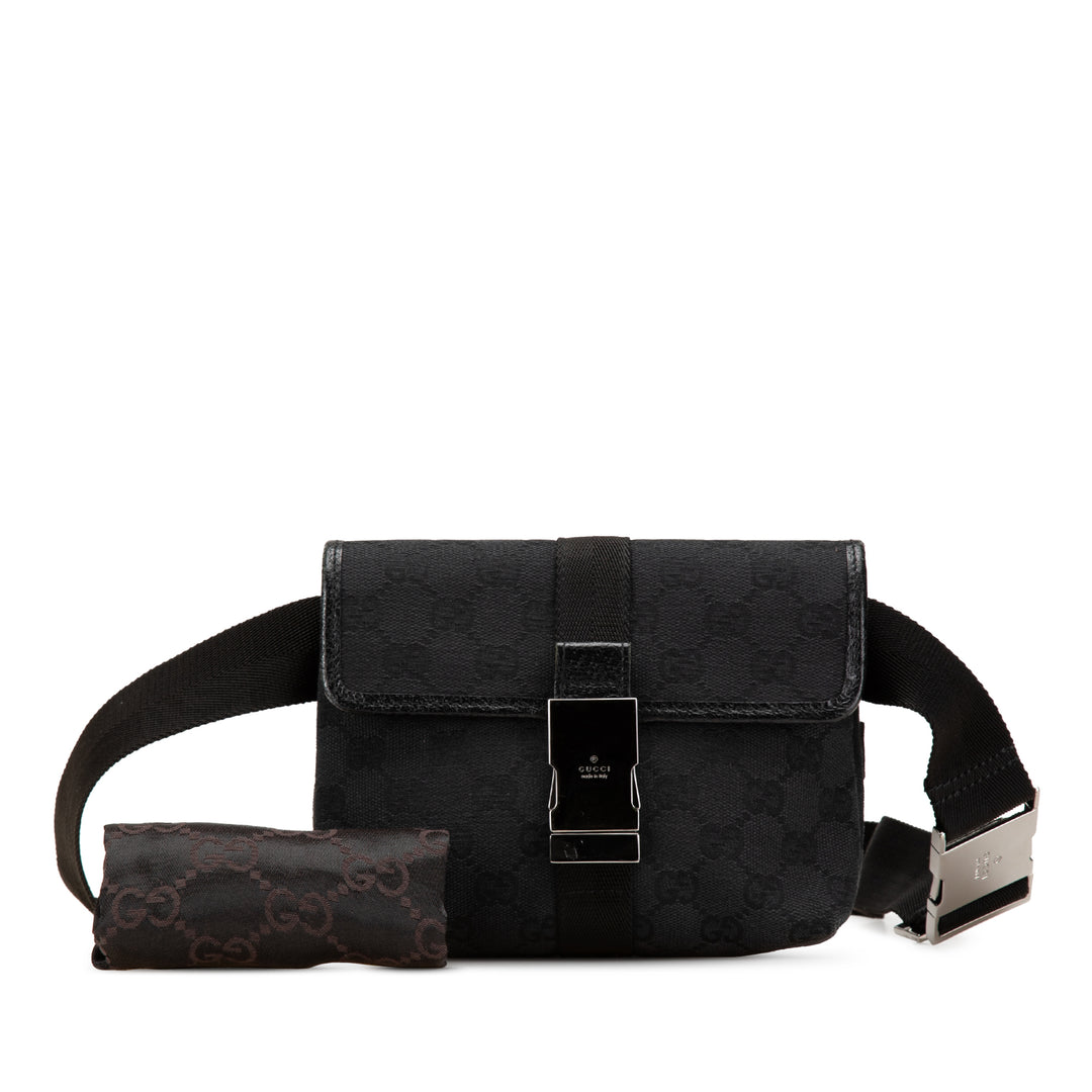 Gucci GG Toile Belt Bag Noir