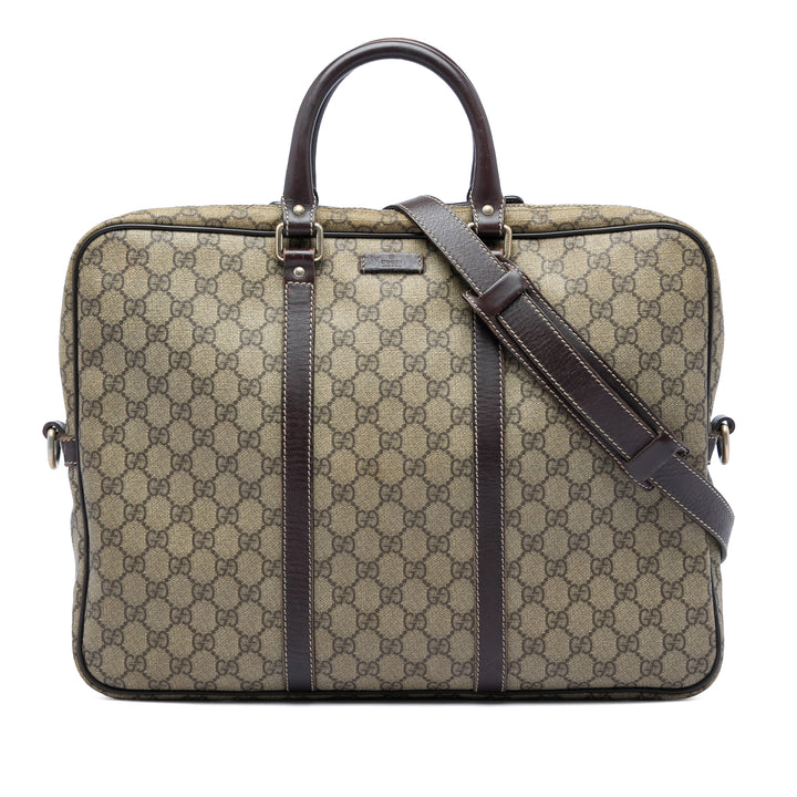 Business Sac GG Supreme Marron