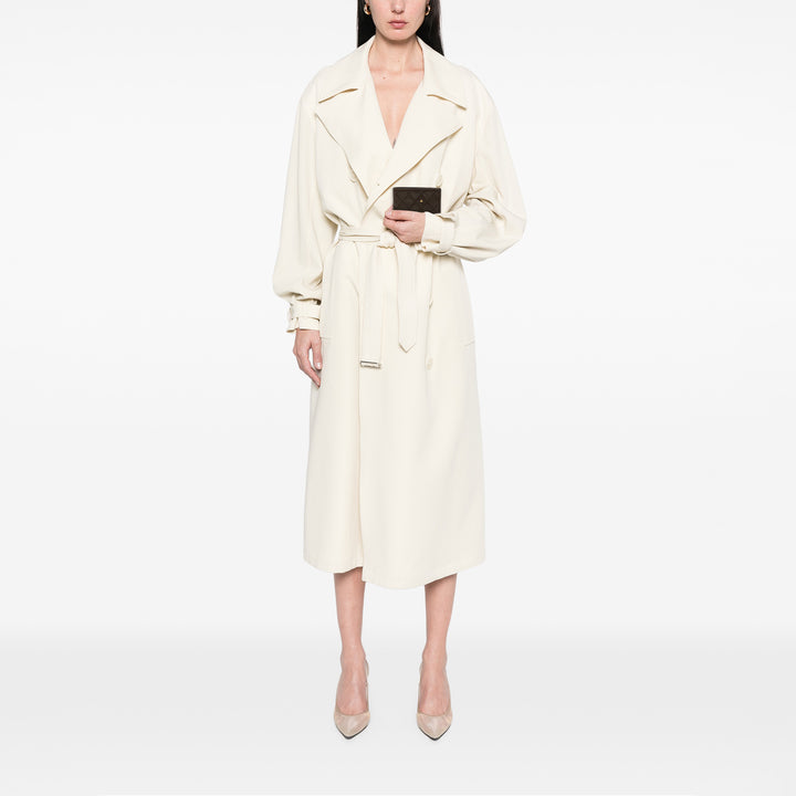 Chanel CC Double Surpiqué Cuir d’agneau Bifold Small Portefeuille