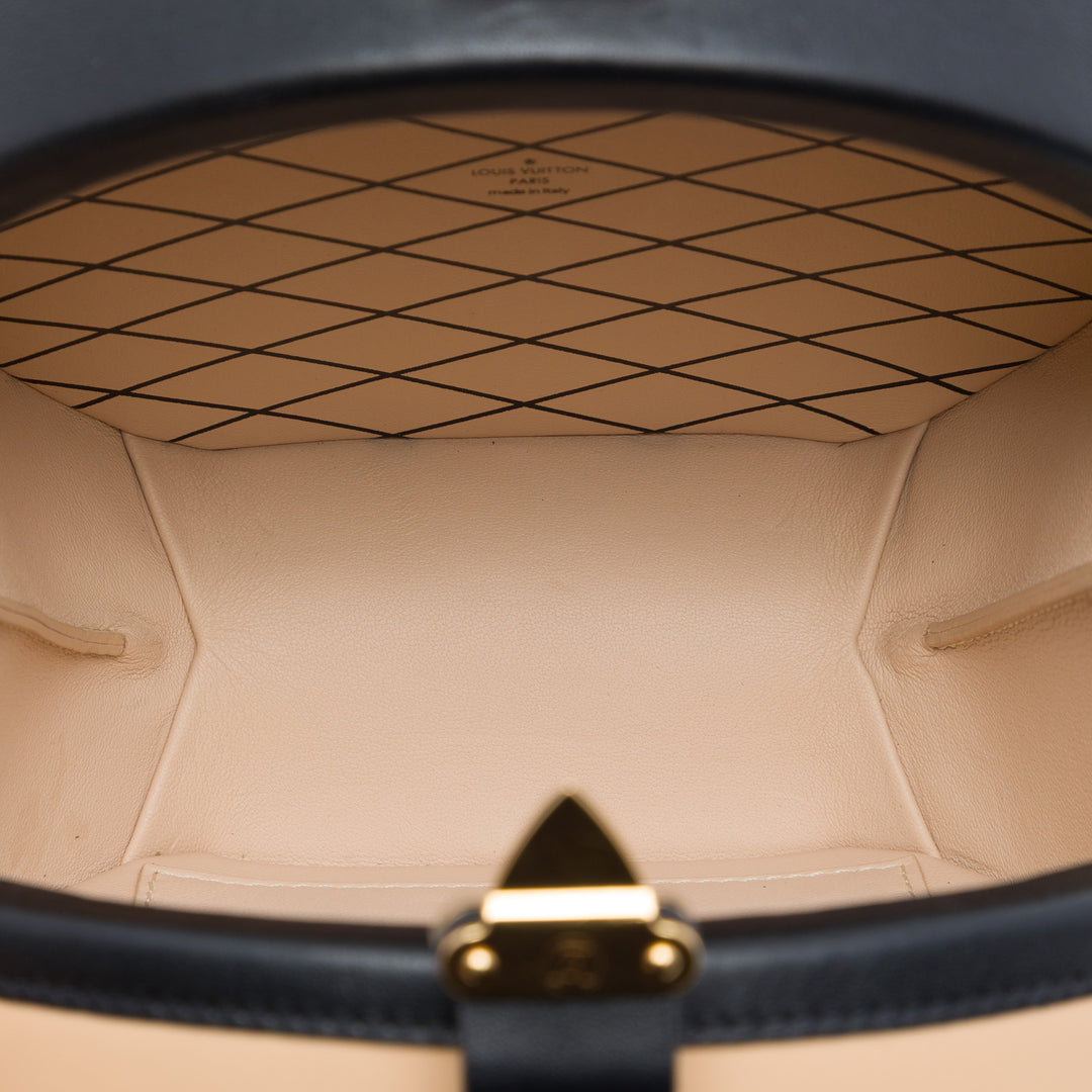 Louis Vuitton Bicolore Petite Boite Chapeau Cuir de veau