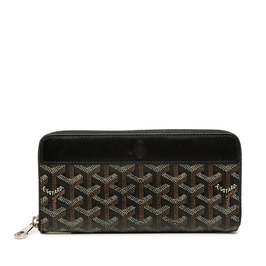 Goyard Goyardine Matignon Zip Around Portefeuille GM