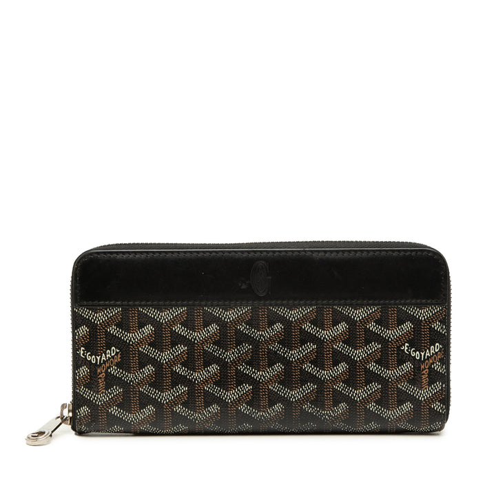 Goyard Goyardine Matignon Zip Around Portefeuille GM