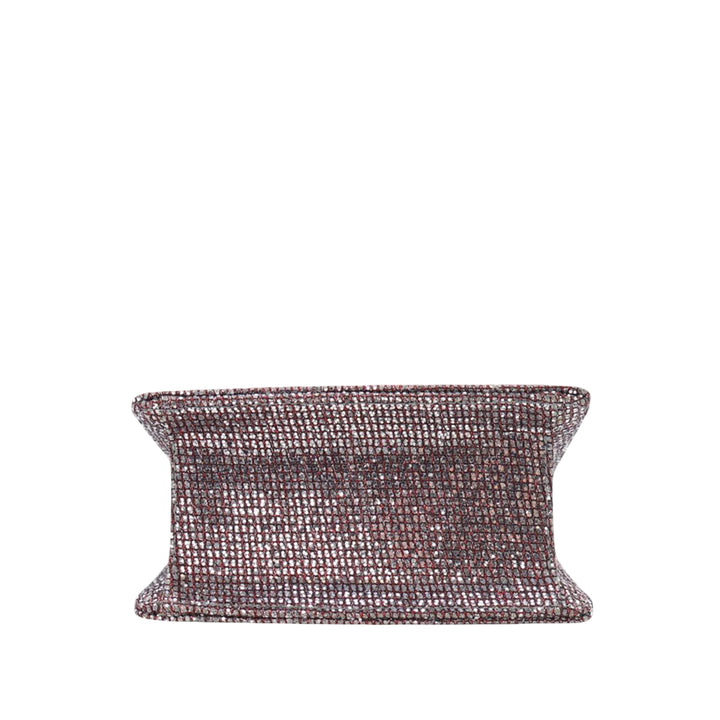 Chanel Mini Glitter Toile Reissue 2.55 à rabat