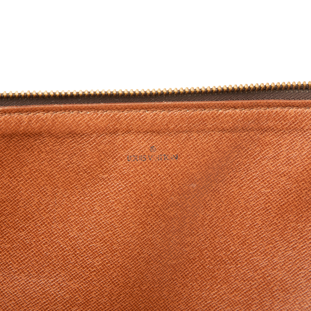 Poche Documents Portfolio Monogram Marron