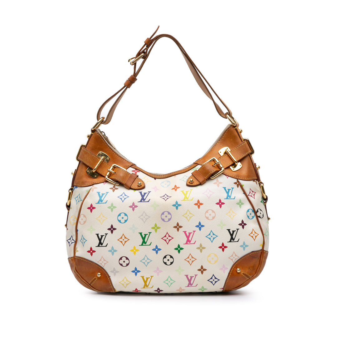 Monogram Multicolore Greta White - Gaby Paris