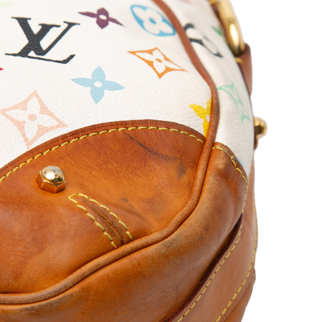 Monogram Multicolore Greta White - Gaby Paris