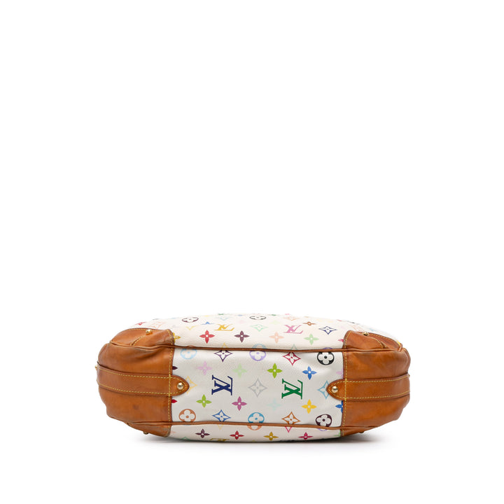 Monogram Multicolore Greta White - Gaby Paris