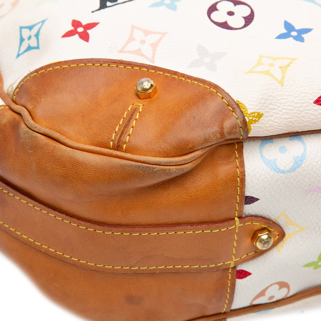 Monogram Multicolore Greta White - Gaby Paris