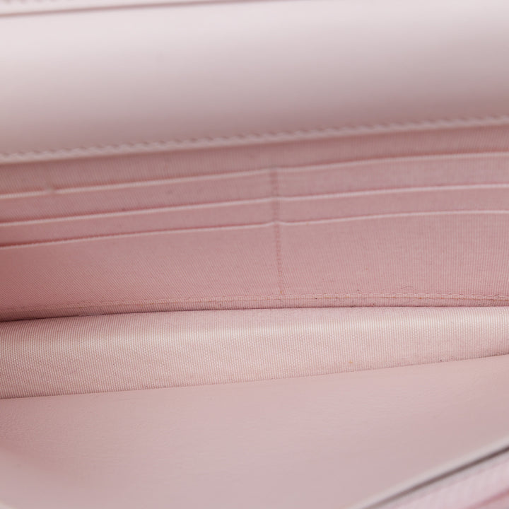Chanel Deauville Wallet on Chain Rose