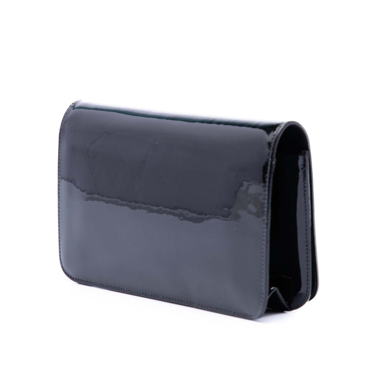 Chanel CC Cuir verni Wallet on Chain