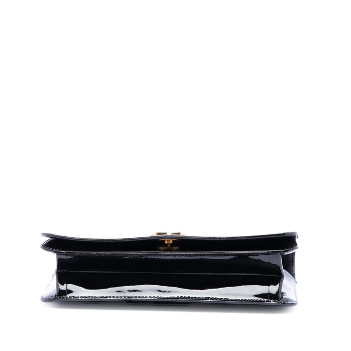 Chanel CC Cuir verni Wallet on Chain