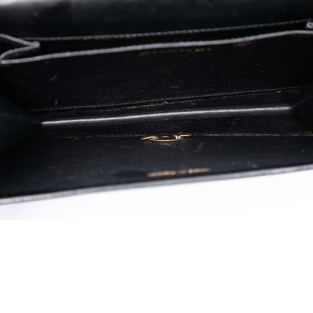 Chanel CC Cuir verni Wallet on Chain