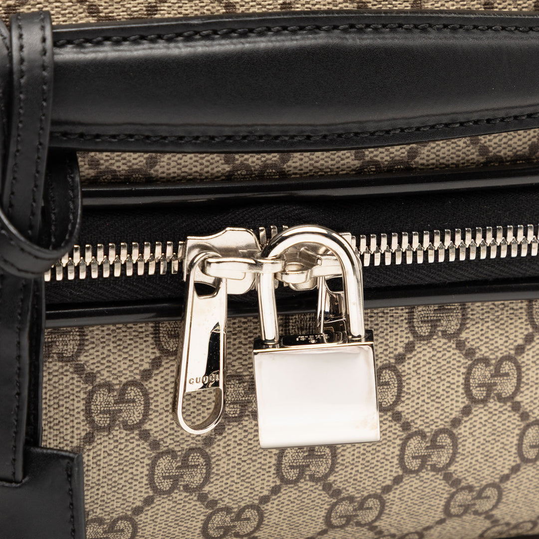 Gucci GG Supreme Carry On Rolling Suitcase