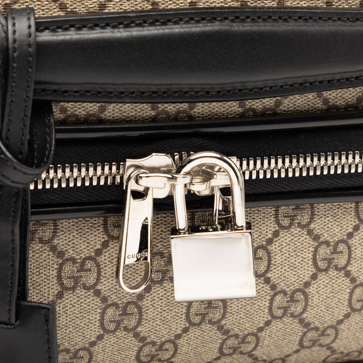 Gucci GG Supreme Carry On Rolling Suitcase