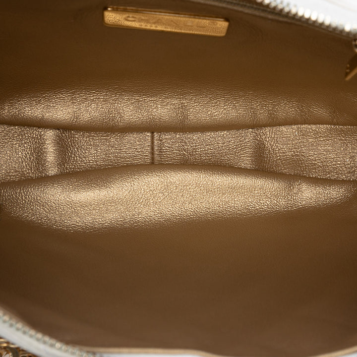 Chanel Matelassé Cuir d’agneau All About Chains Hobo