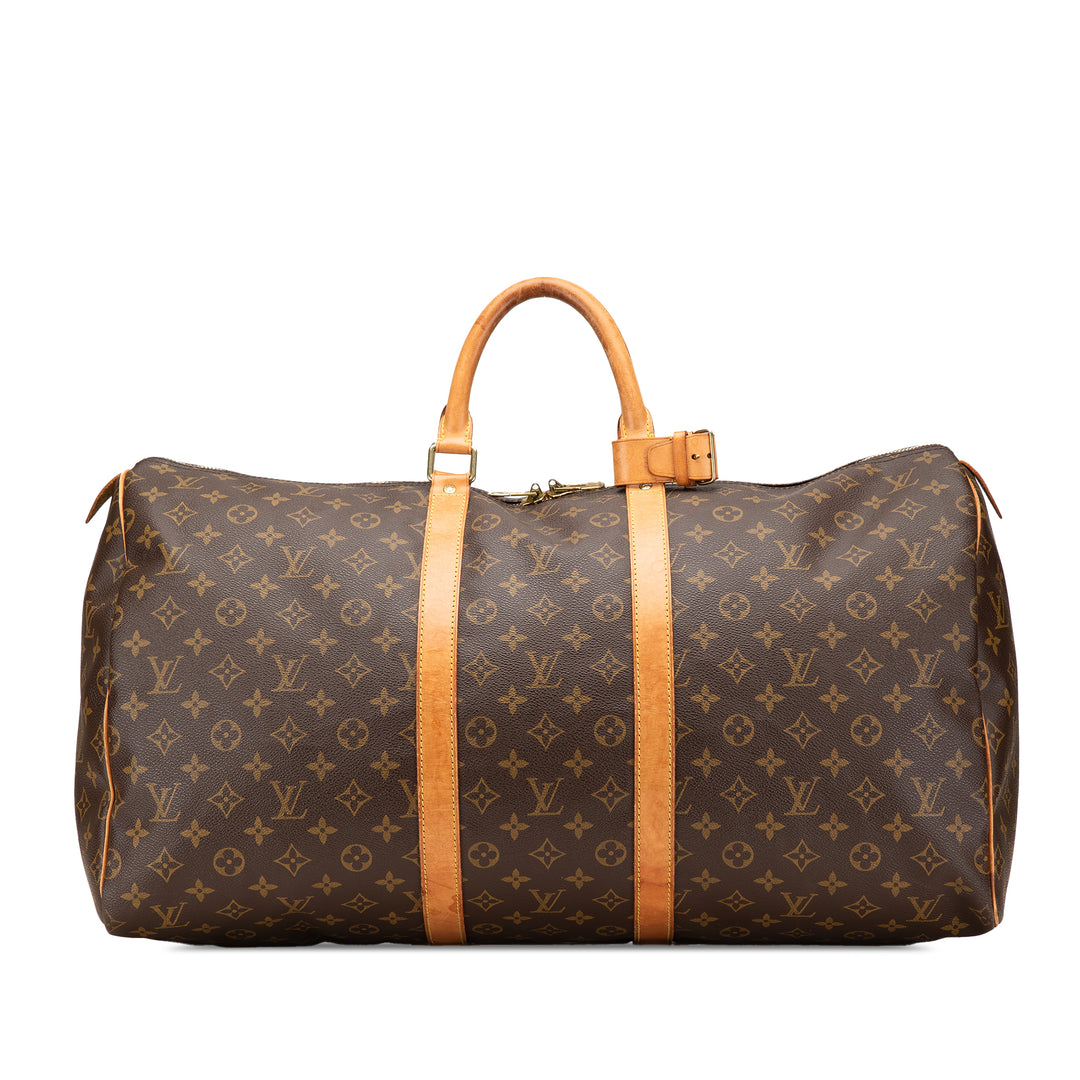 Monogram Keepall 55 Brown - Gaby Paris
