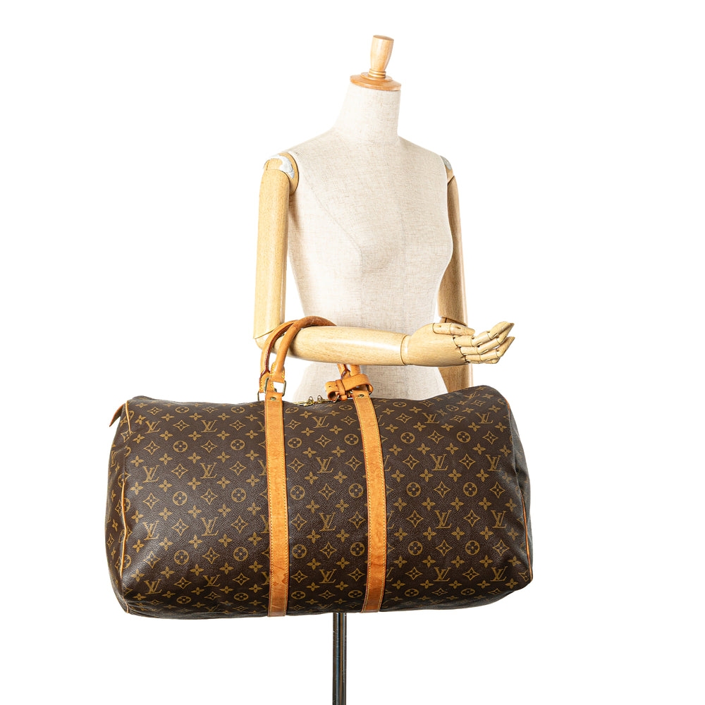 Monogram Keepall 55 Brown - Gaby Paris