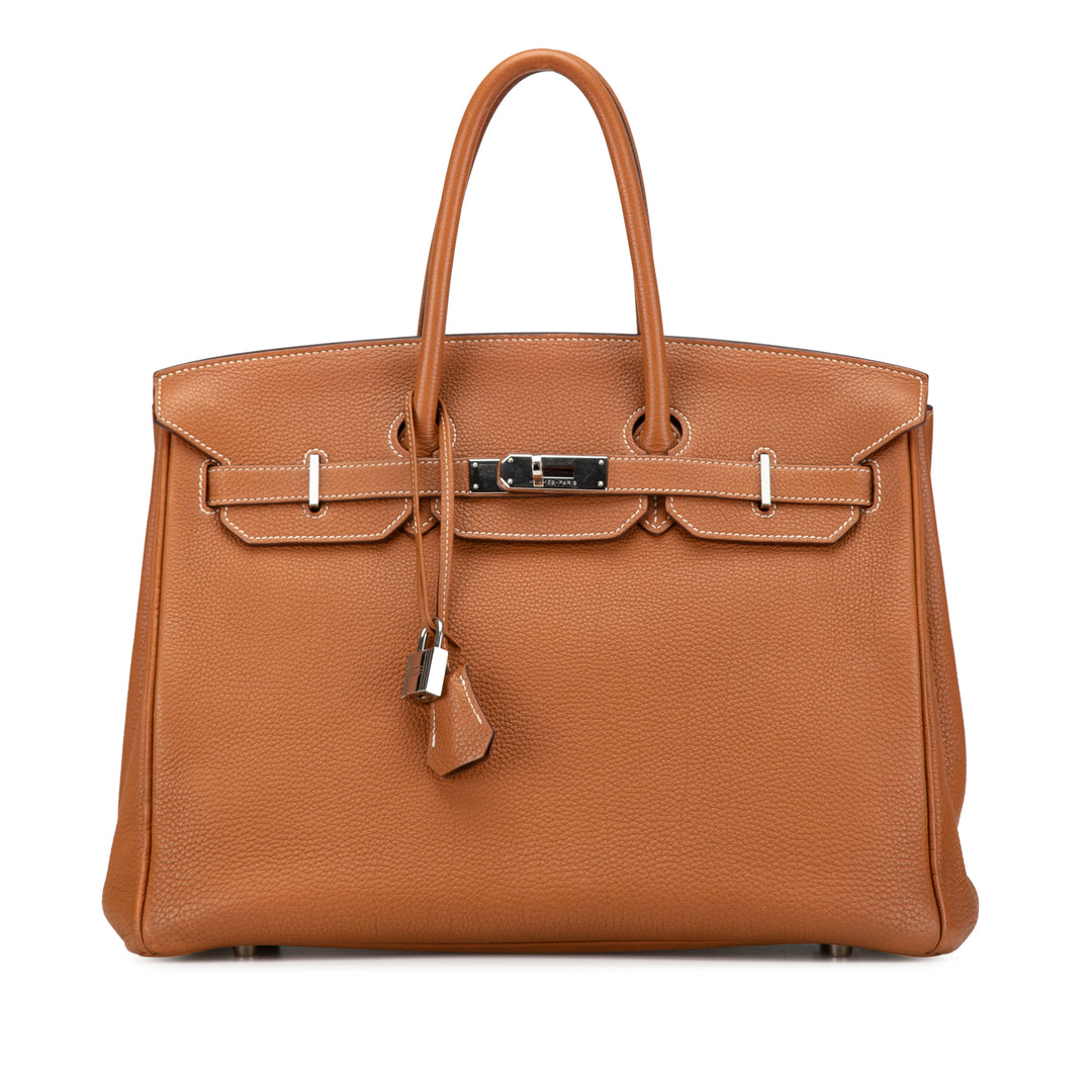 Togo Birkin Retourne 35 Brown - Gaby Paris