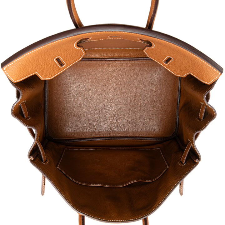 Togo Birkin Retourne 35 Brown - Gaby Paris