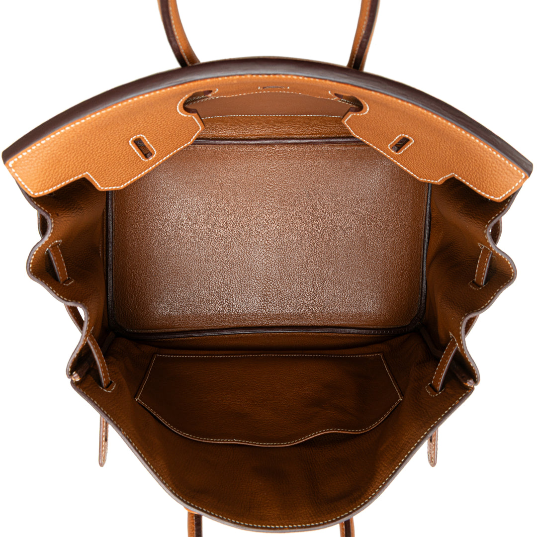 Togo Birkin Retourne 35 Brown - Gaby Paris