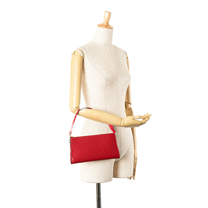 Epi Pochette Accessoires Red - Gaby Paris