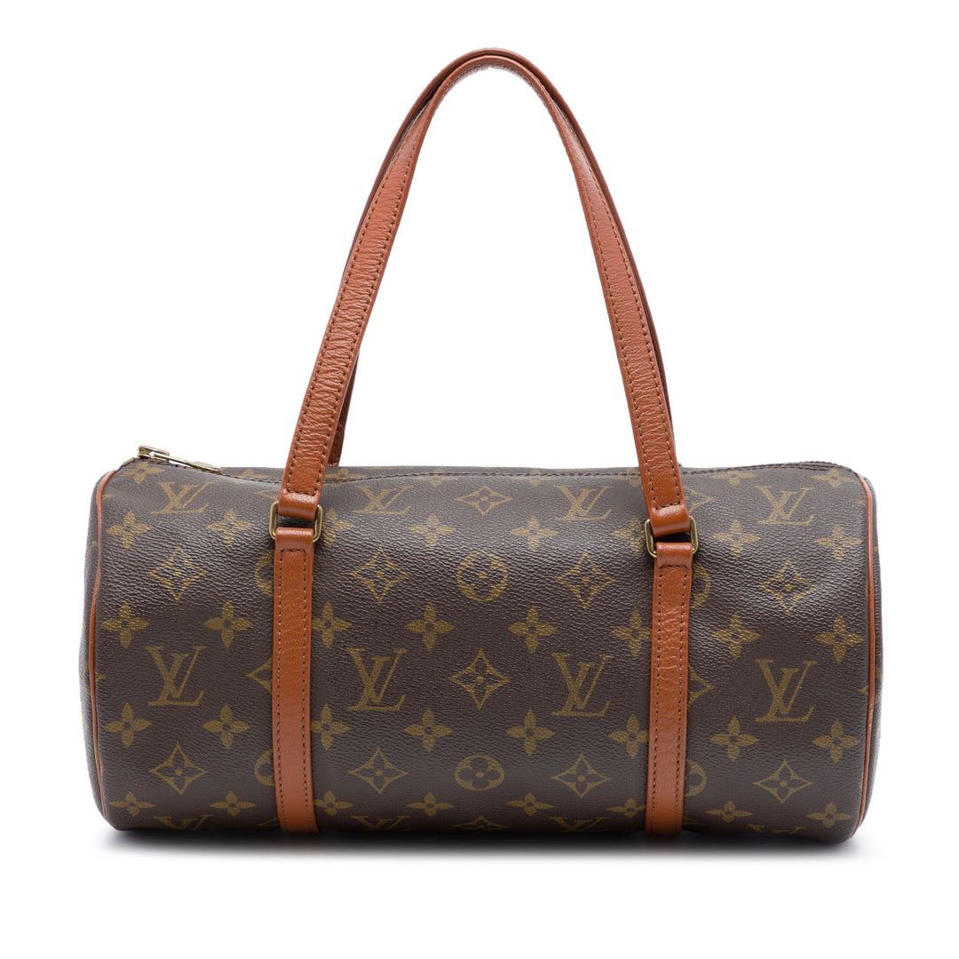 Papillon 30 Monogram Marron