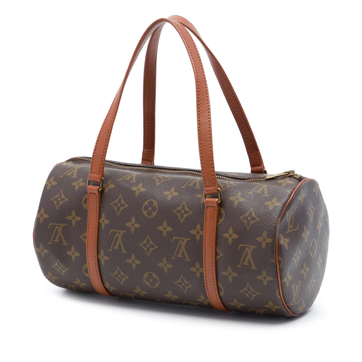 Papillon 30 Monogram Marron