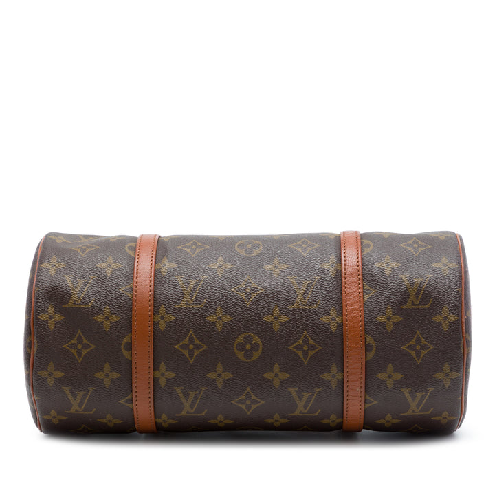 Papillon 30 Monogram Marron