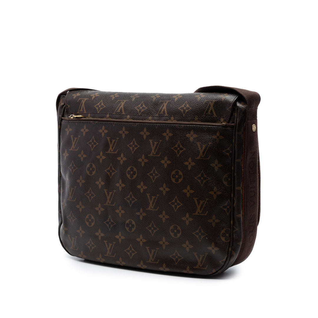 Beaubourg Messenger MM Monogram Marron