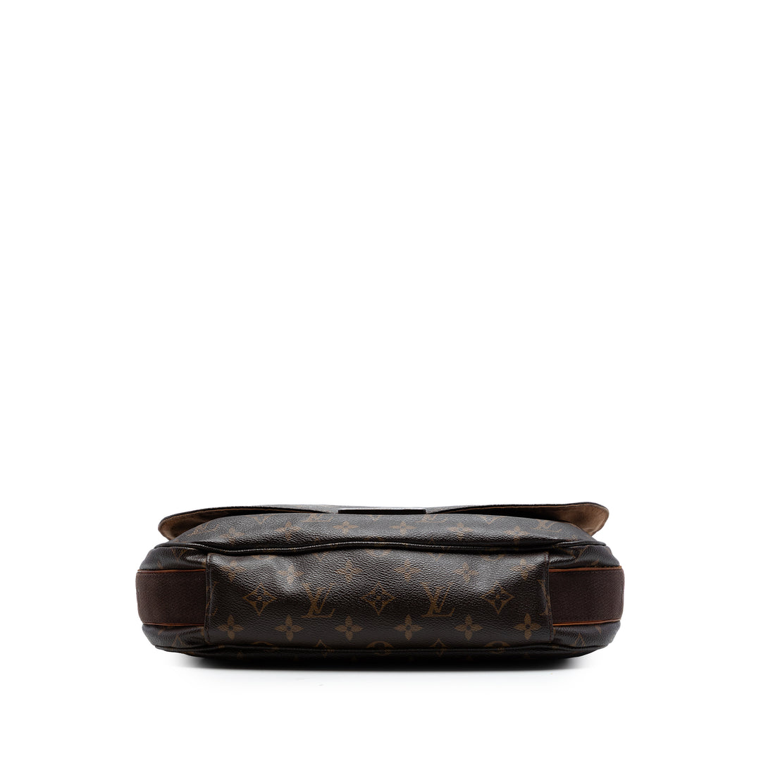 Beaubourg Messenger MM Monogram Marron