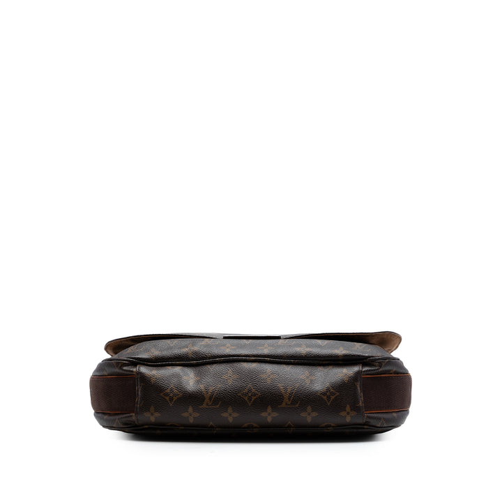 Beaubourg Messenger MM Monogram Marron