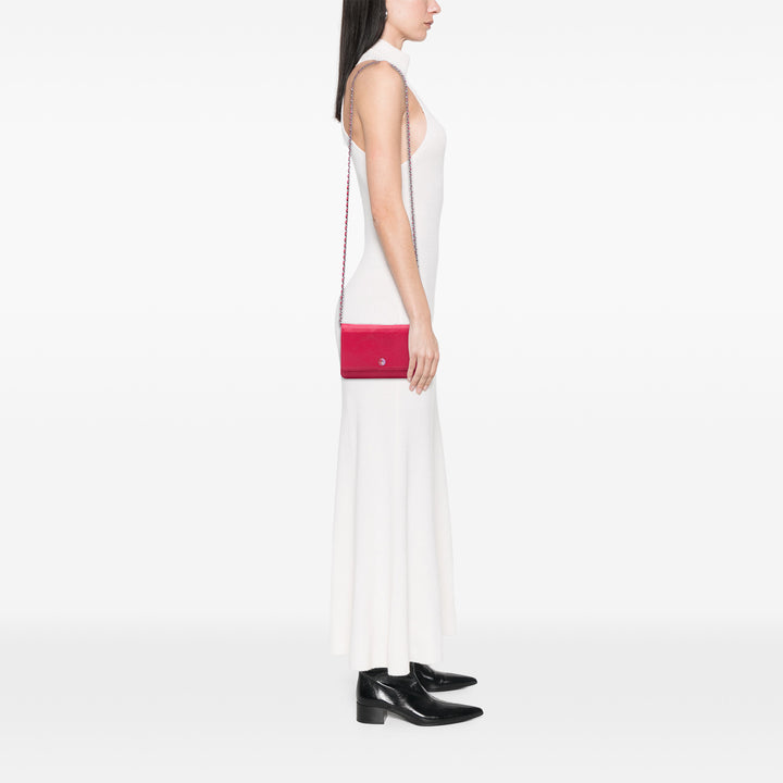 Chanel Bicolore CC Wallet on Chain Cuir caviar