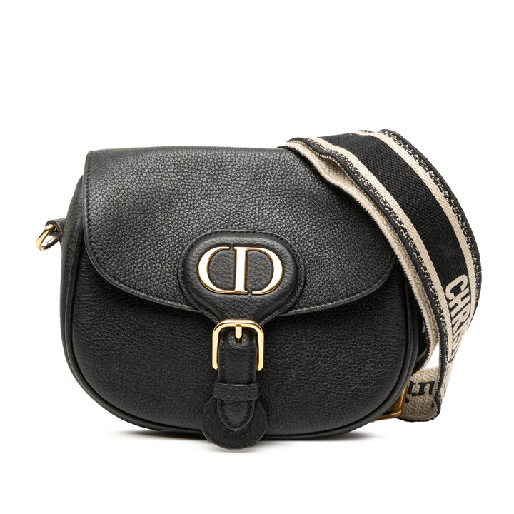 Dior Small Cuir de veau grainé Bobby Sac porté croisé
