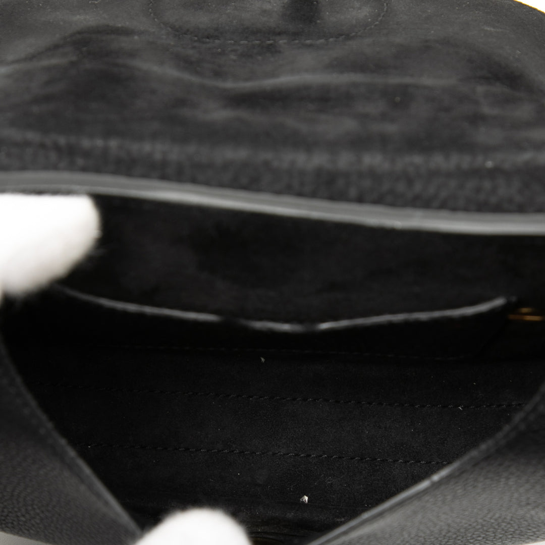 Dior Small Cuir de veau grainé Bobby Sac porté croisé