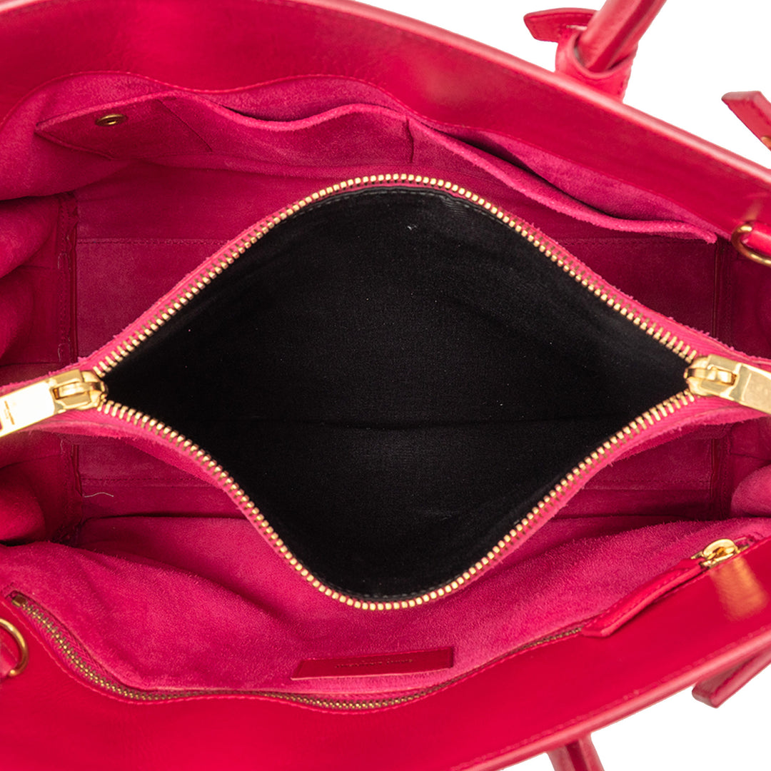 Saint Laurent Small Cuir Sac De Jour Sac
