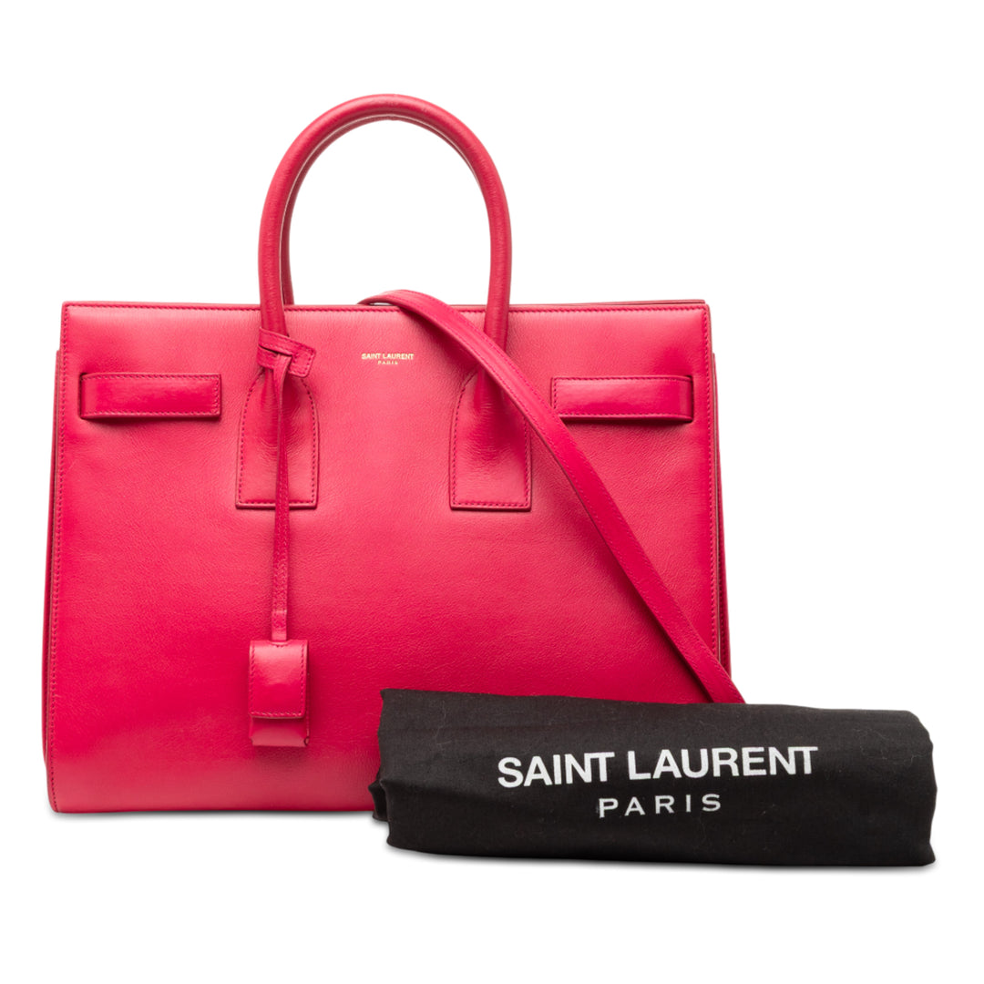 Saint Laurent Small Cuir Sac De Jour Sac