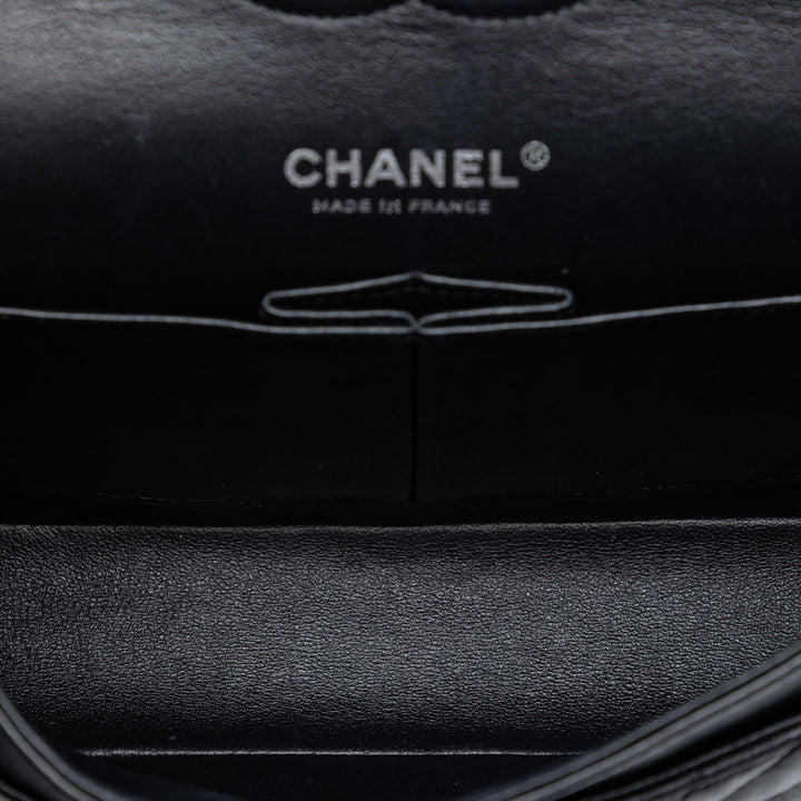 Chanel Medium Classic Chevron Cuir d’agneau So Double rabat