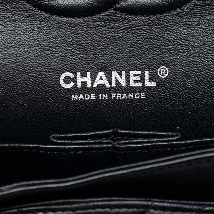 Chanel Medium Classic Chevron Cuir d’agneau So Double rabat