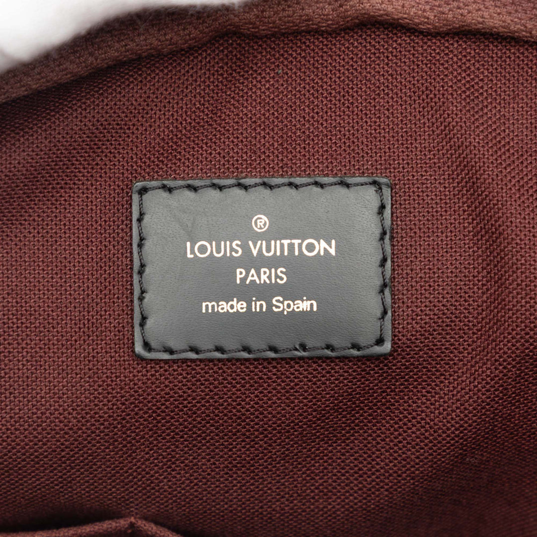Macassar Porte Documents Jour Monogram Marron